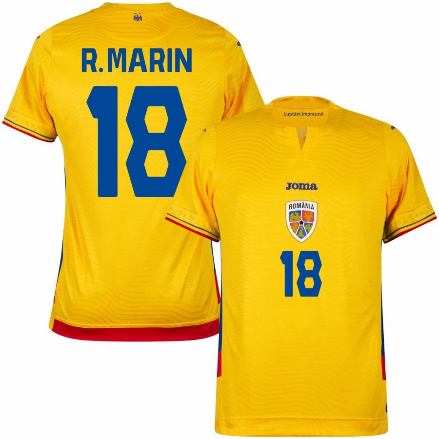 Maillot Roumanie R. Marin Homme Domicile 2025 2026