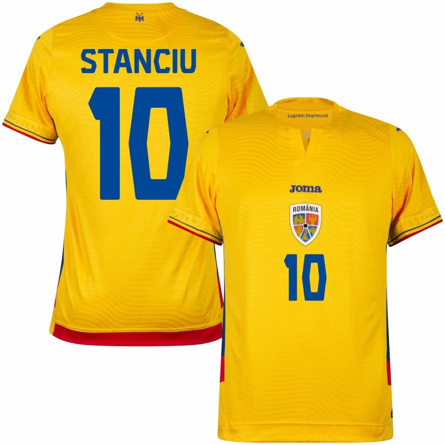 Maillot Roumanie Stanciu Homme Domicile 2025 2026