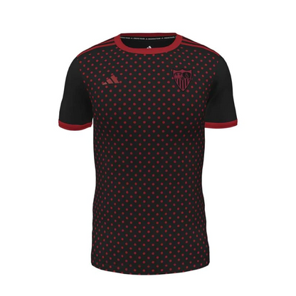 Maillot Sevilla Pre Match Noir Homme 2025 2026