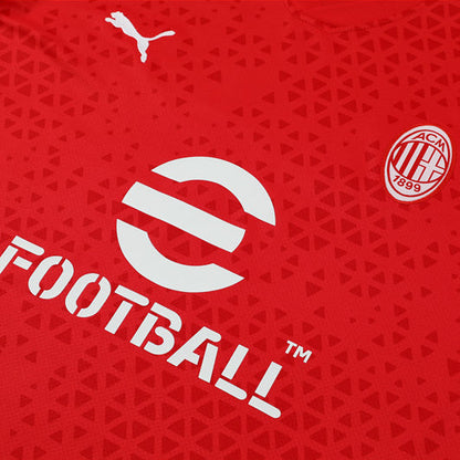 Maillot Training Milan AC Rouge Homme/Enfant 2023-2024