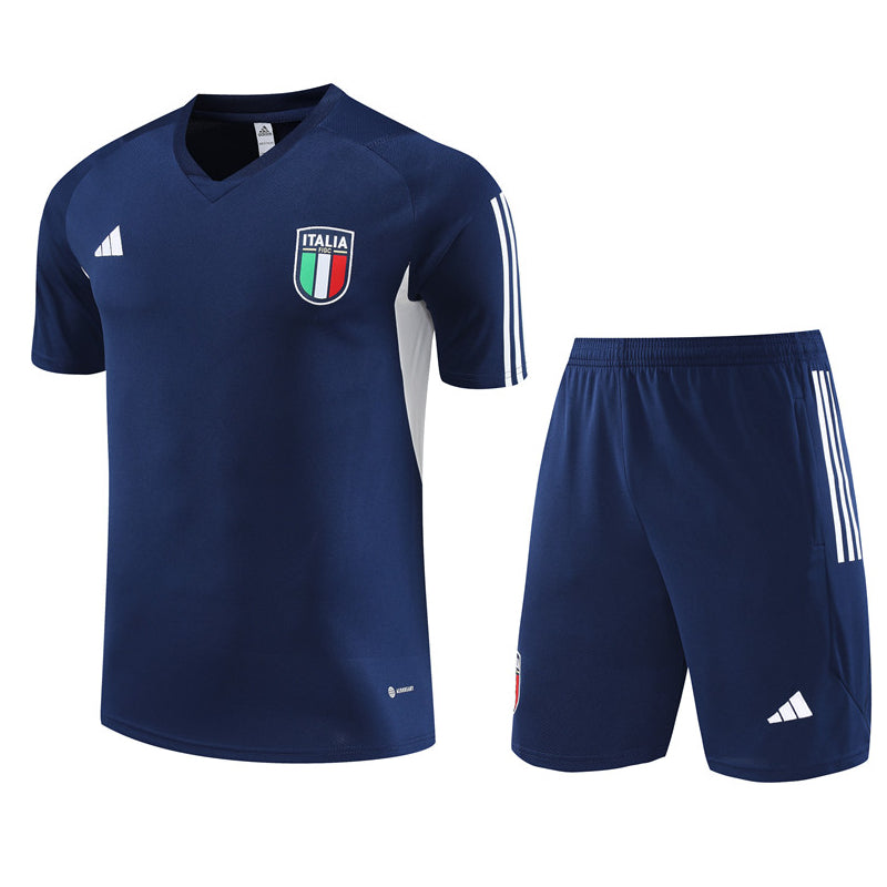Maillot Training Italie Bleu Homme/Enfant 2023-2024