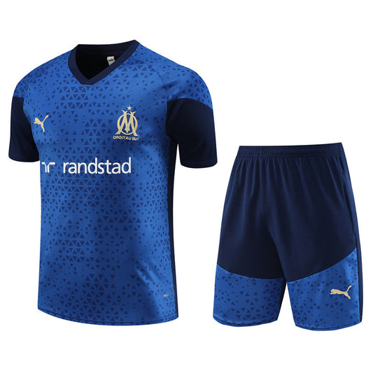 Maillot Training Marseille OM Bleu Homme/Enfant 2023-2024