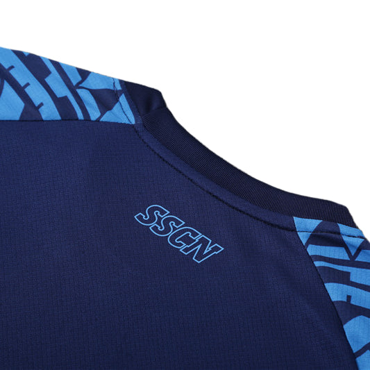 Maillot Training Naples Bleu Homme/Enfant 2023-2024