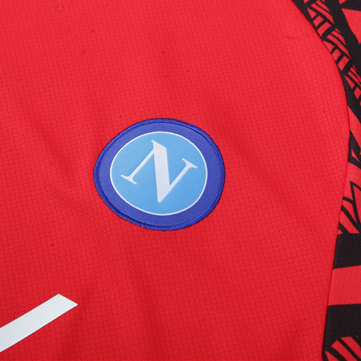 Maillot Training Naples Rouge Homme/Enfant 2023-2024