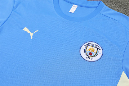 Maillot/Short entraînement Manchester City Bleu 2024/25
