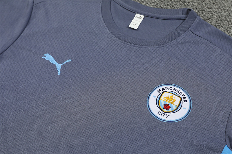 Maillot/Short entraînement Manchester City Gris 2024/25