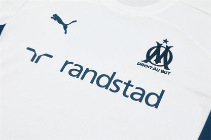 Maillot/Short entraînement Marseille Blanc 2024/25
