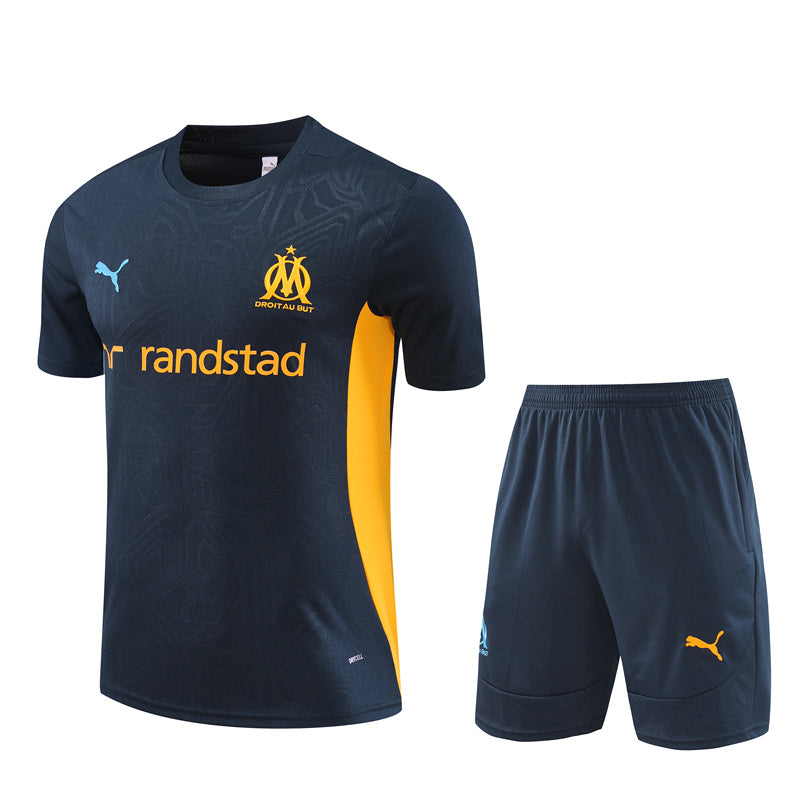 Maillot/Short entraînement Marseille Bleu 2024/25