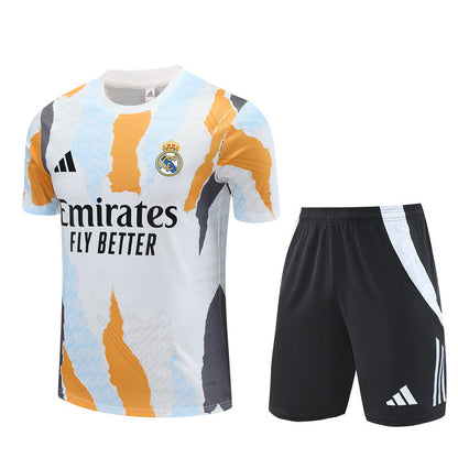 Maillot Training Real Madrid Blanc Homme/Enfant 2024-2025
