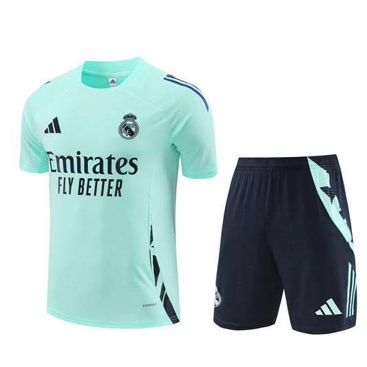 Maillot Training Real Madrid Bleu Ciel Homme/Enfant 2024-2025