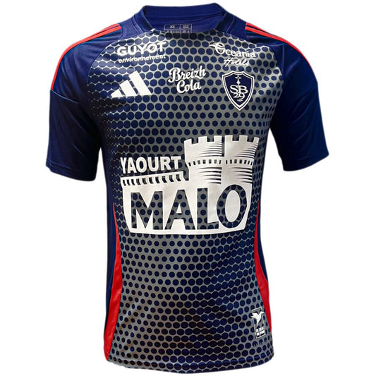 Maillot Stade Brest Third Noir Homme 2025 2026