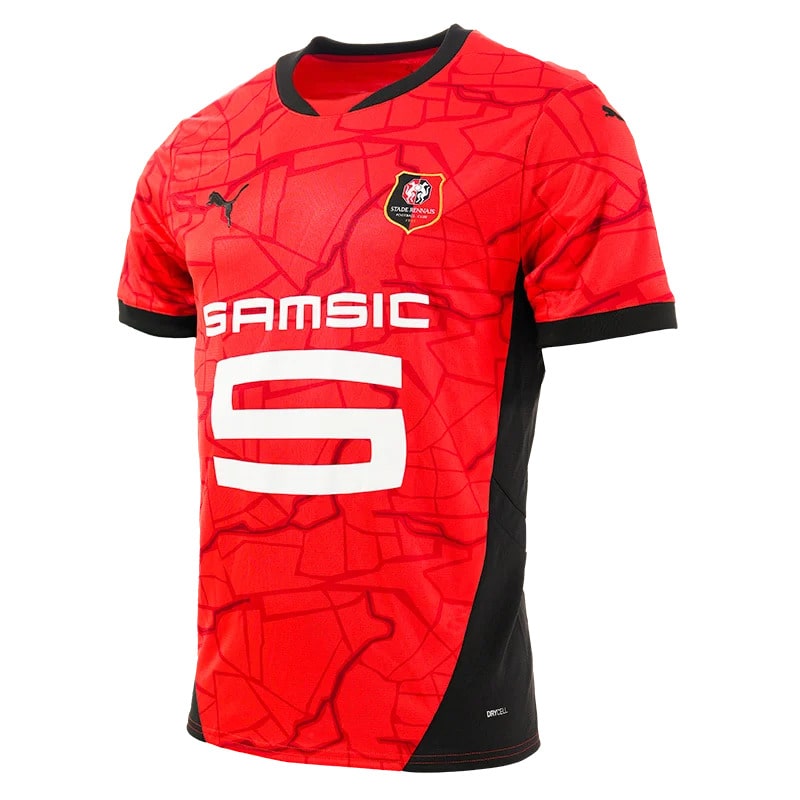 Maillot Rennes Homme Domicile 2024 2025