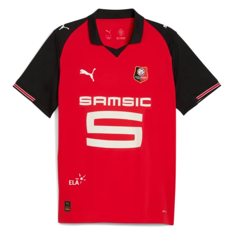 Maillot Rennes Homme Domicile 2025 2026