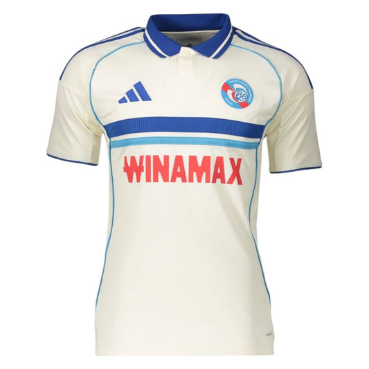 Maillot Strasbourg Exterieur Homme 2025 2026 Blanc