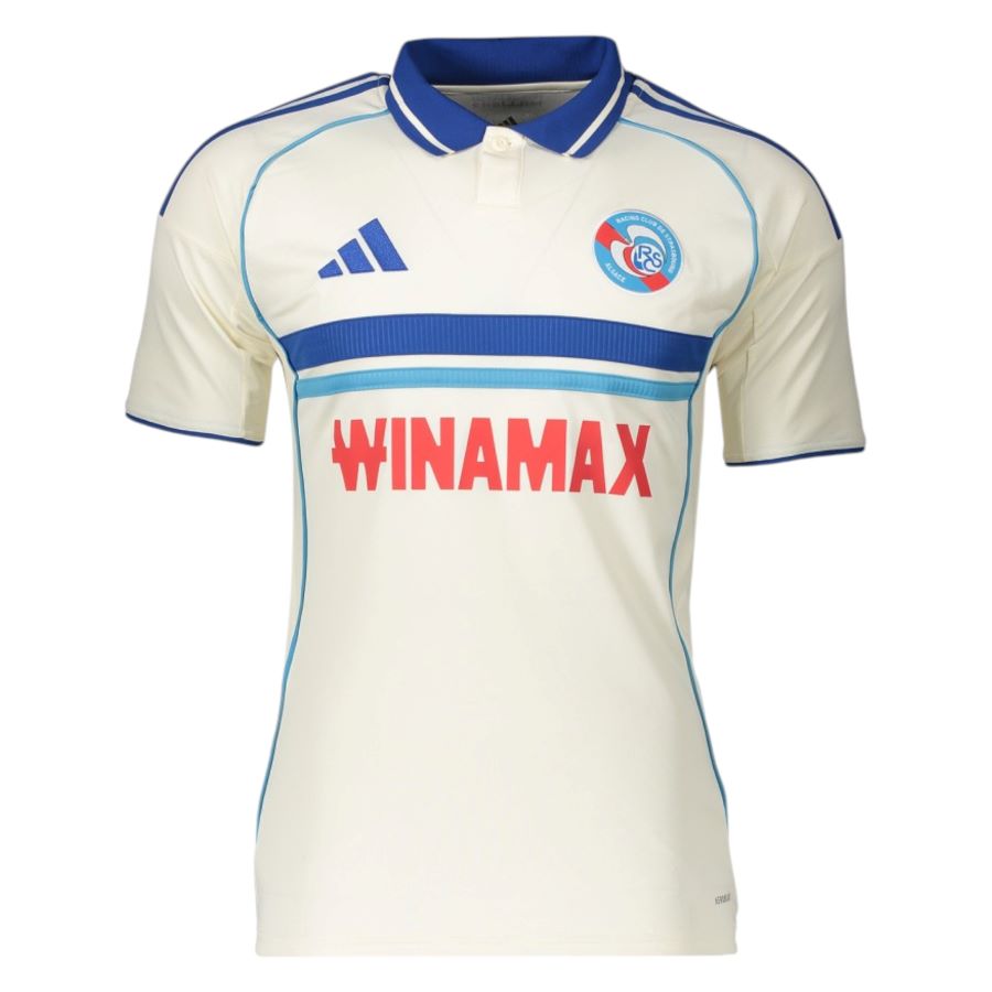 Maillot Strasbourg Exterieur Kit Enfant 2025 2026 Blanc
