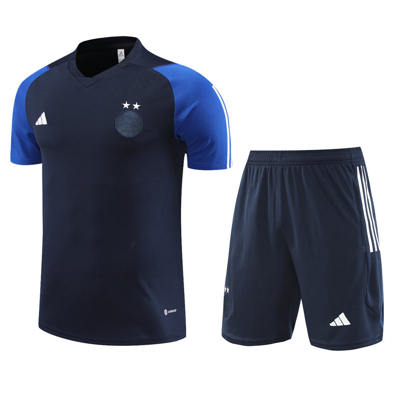 Maillot Training Algerie Bleu Homme/Enfant 2023-2024