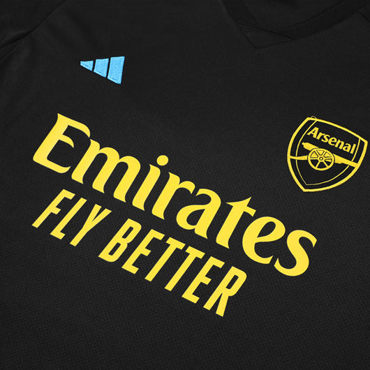 Maillot Training Arsenal Noir Homme/Enfant 2023-2024