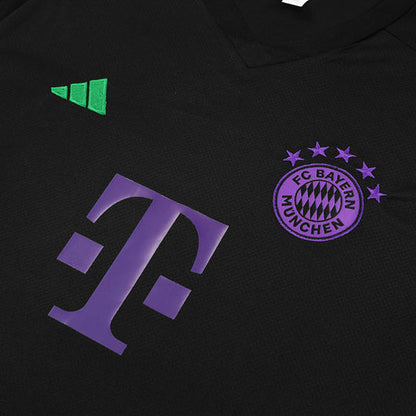 Maillot Training Bayern Munich Noir Homme/Enfant 2023-2024