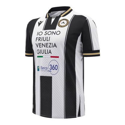 Maillot Udinese Domicile Homme 2024-2025 Blanc/Noir