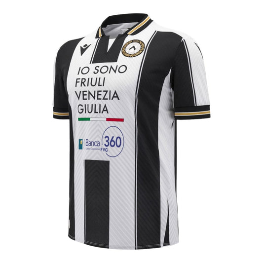 Maillot Udinese Domicile Homme 2024-2025 Blanc/Noir