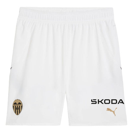 Short FC Valence Domicile Homme 2024 2025 Blanc