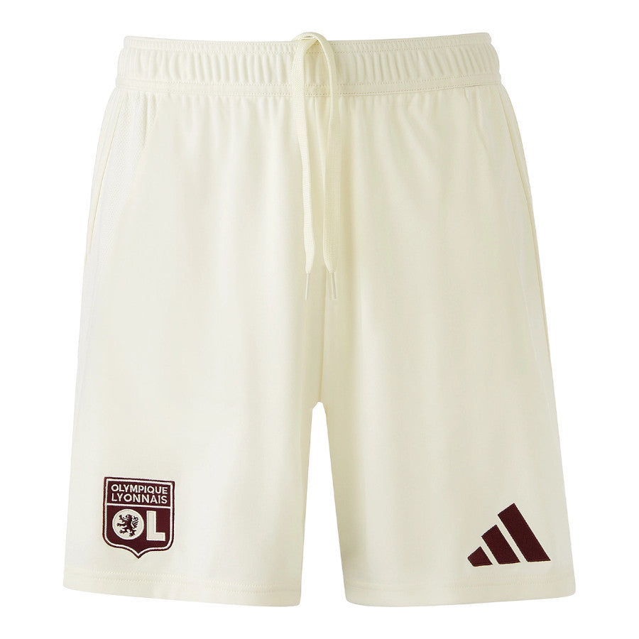 Short OL Lyon Third Homme 2024-2025 Beige