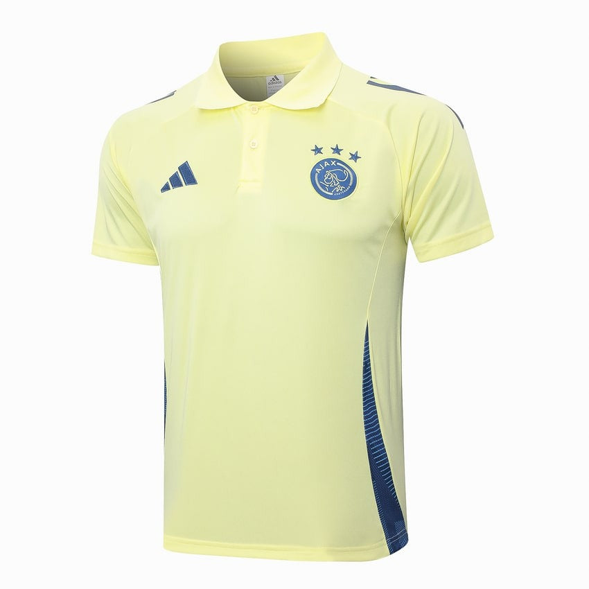 Polo Ajax Amsterdam Homme 2024 2025 Jaune