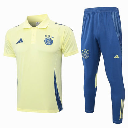 Polo Ajax Amsterdam Homme 2024 2025 Jaune