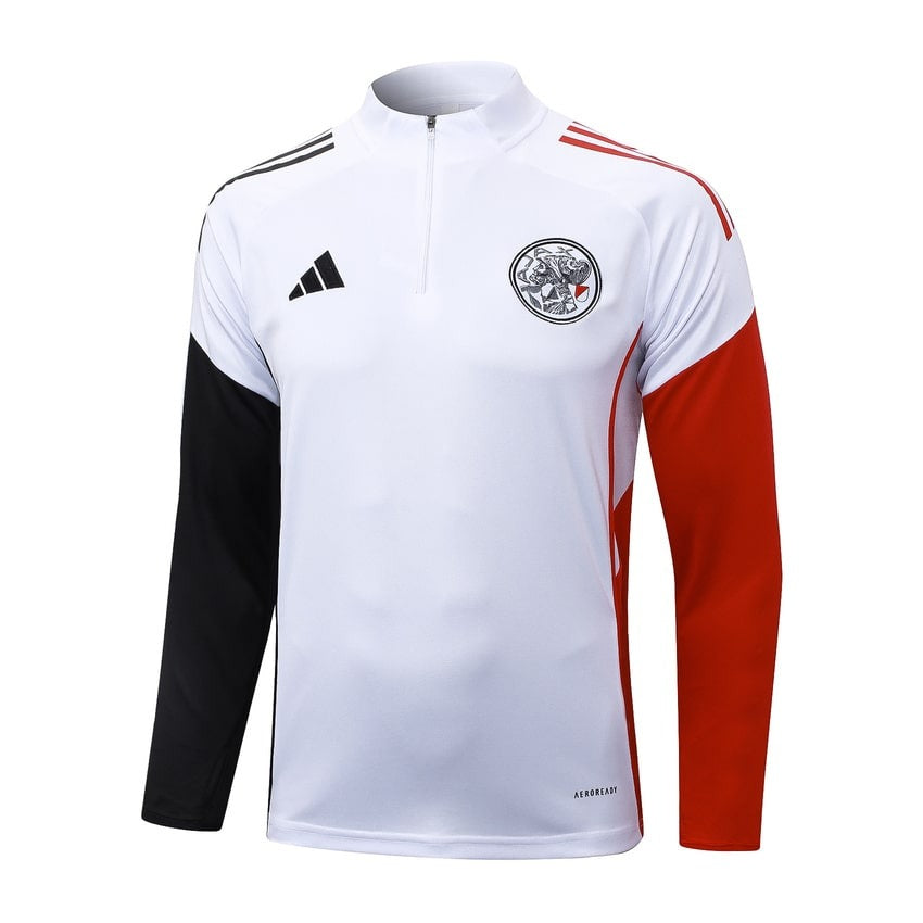 Survetement Ajax Amsterdam Training Homme/Enfant 2025 2026 Blanc
