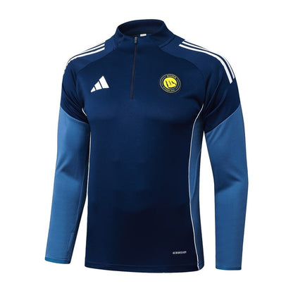 Survetement Al Nassr Training Homme/Enfant 2025 2026 Bleu Sombre