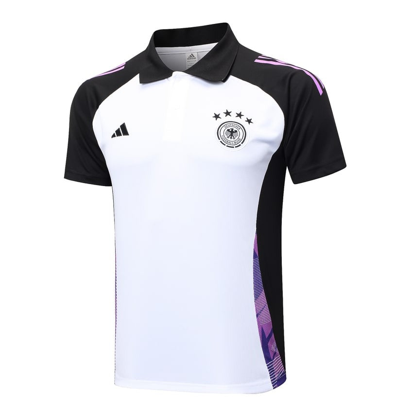 Polo Allemagne Homme 2024 2025 Blanc
