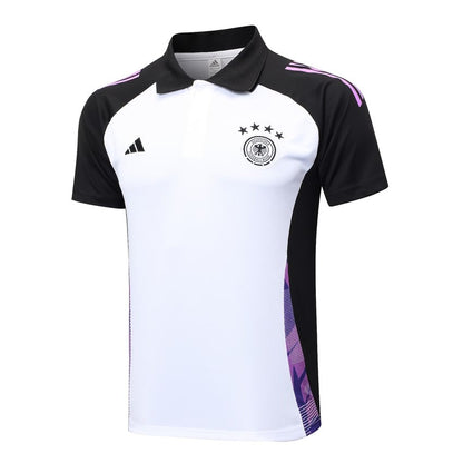 Polo Allemagne Homme 2024 2025 Blanc