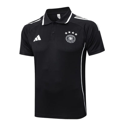 Polo Allemagne Homme 2025 2026 Noir