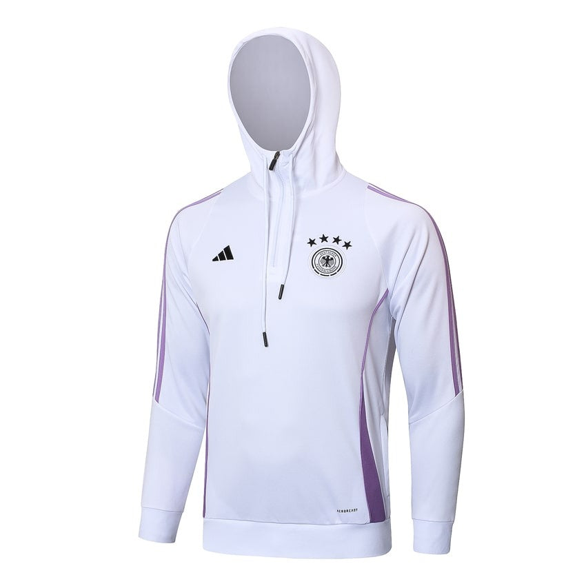 Survetement Allemagne Sweat Homme/Enfant 2024 2025 Blanc