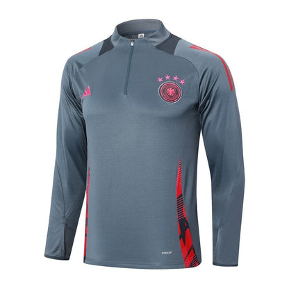 Survetement Allemagne Training Homme/Enfant 2024 2025 Gris