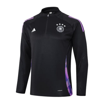 Survetement Allemagne Training Homme/Enfant 2024 2025 Noir