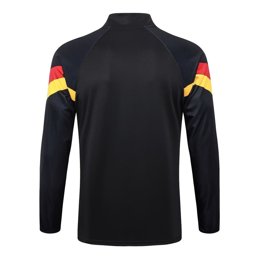 Survetement Allemagne Training Homme/Enfant 2024 2025 Noir Foncé