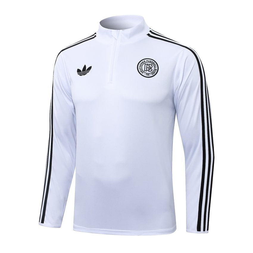 Survetement Allemagne Training Homme/Enfant 2025 2026 Blanc Noir