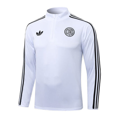 Survetement Allemagne Training Homme/Enfant 2025 2026 Blanc Noir