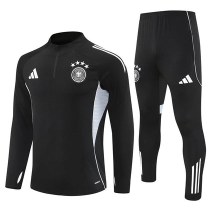 Survetement Allemagne Training Homme/Enfant 2025 2026 Noir