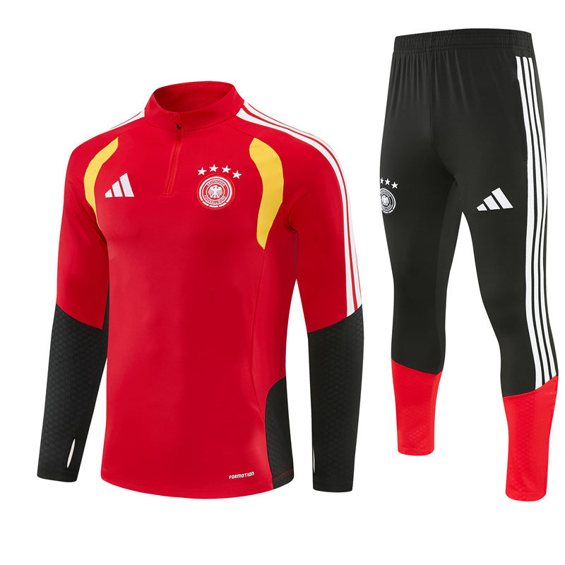 Survetement Allemagne Training Homme/Enfant 2026 2027 Rouge