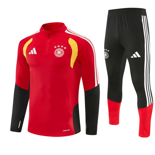 Survetement Allemagne Training Homme/Enfant 2026 2027 Rouge