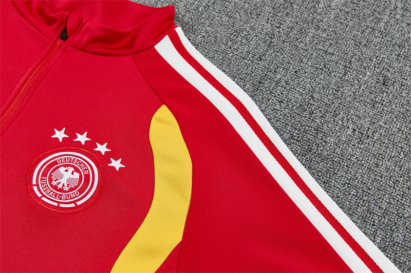 Survetement Allemagne Training Homme/Enfant 2026 2027 Rouge