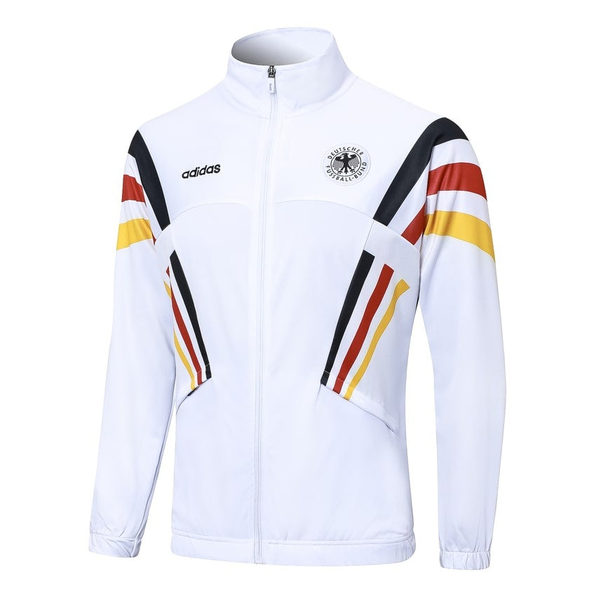 Survetement Allemagne Veste Homme/Enfant 2024 2025 Blanc Motif