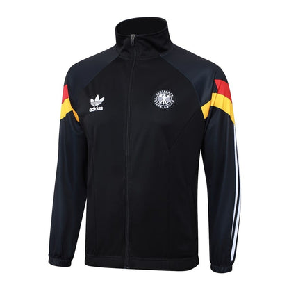 Survetement Allemagne Veste Homme/Enfant 2024 2025 Noir Foncé