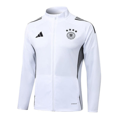 Survetement Allemagne Veste Homme/Enfant 2025 2026 Blanc Noir