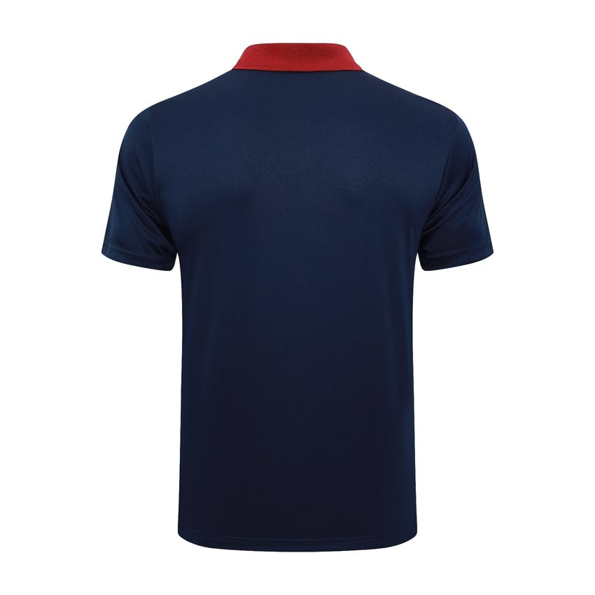 Polo Angleterre Homme 2024 2025 Bleu Foncé