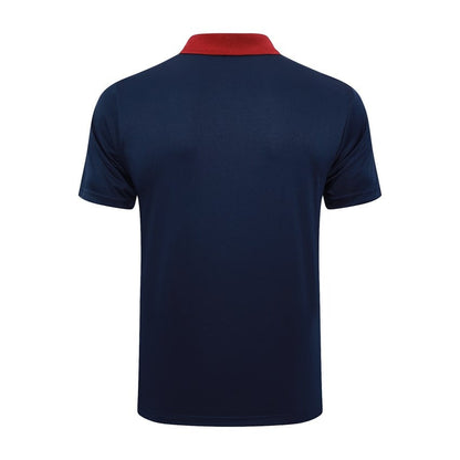 Polo Angleterre Homme 2024 2025 Bleu Foncé