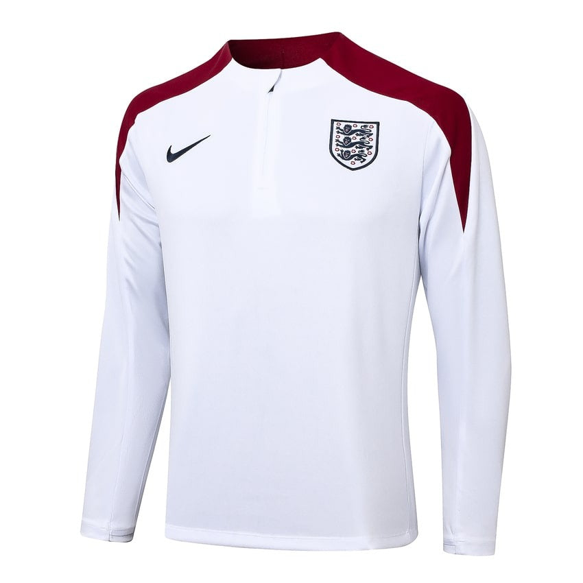 Survetement Angleterre Training Homme/Enfant 2024 2025 Blanc