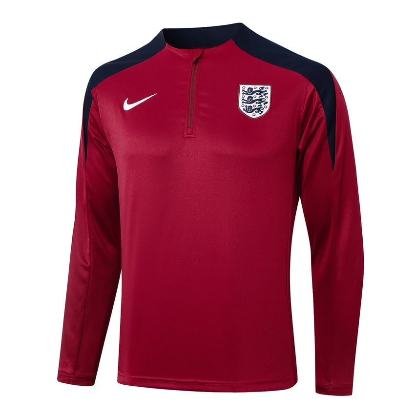 Survetement Angleterre Training Homme/Enfant 2024 2025 Rouge